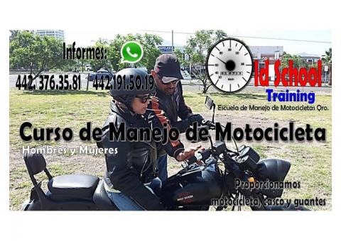 CURSO DE MANEJO DE MOTOCICLETAS