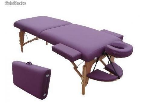 Cama portátil para masajes